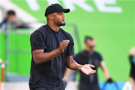 Vincent Kompany trainierte den Stuttgarter Ameen Al-Dakhil vergangene Saison beim FC Burnley. Foto: Swen Pförtner/dpa